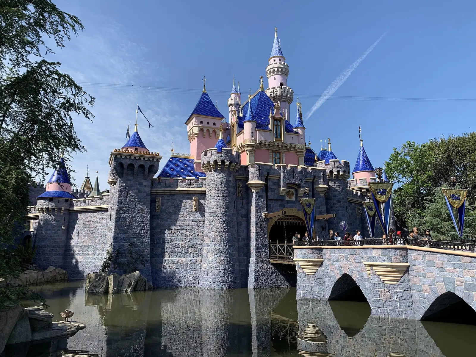 Anaheim, California — Sleeping Beauty Castle in 2019 after refurbishment