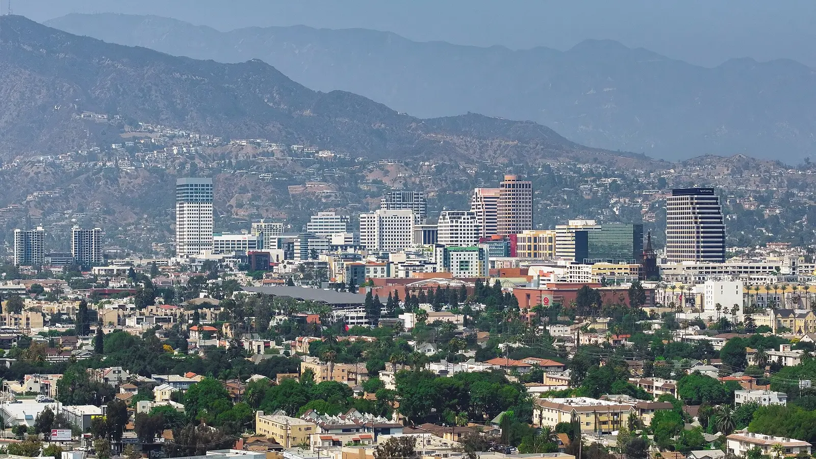 Glendale, California — Skyline of Glendale, California