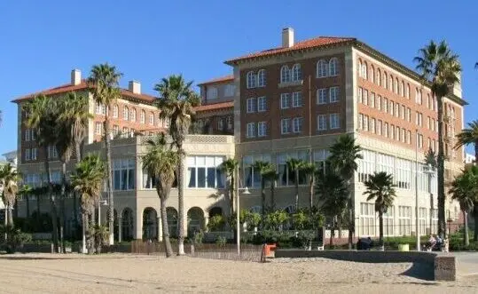 Santa Monica, California — Casa del Mar on the beach in Santa Monica