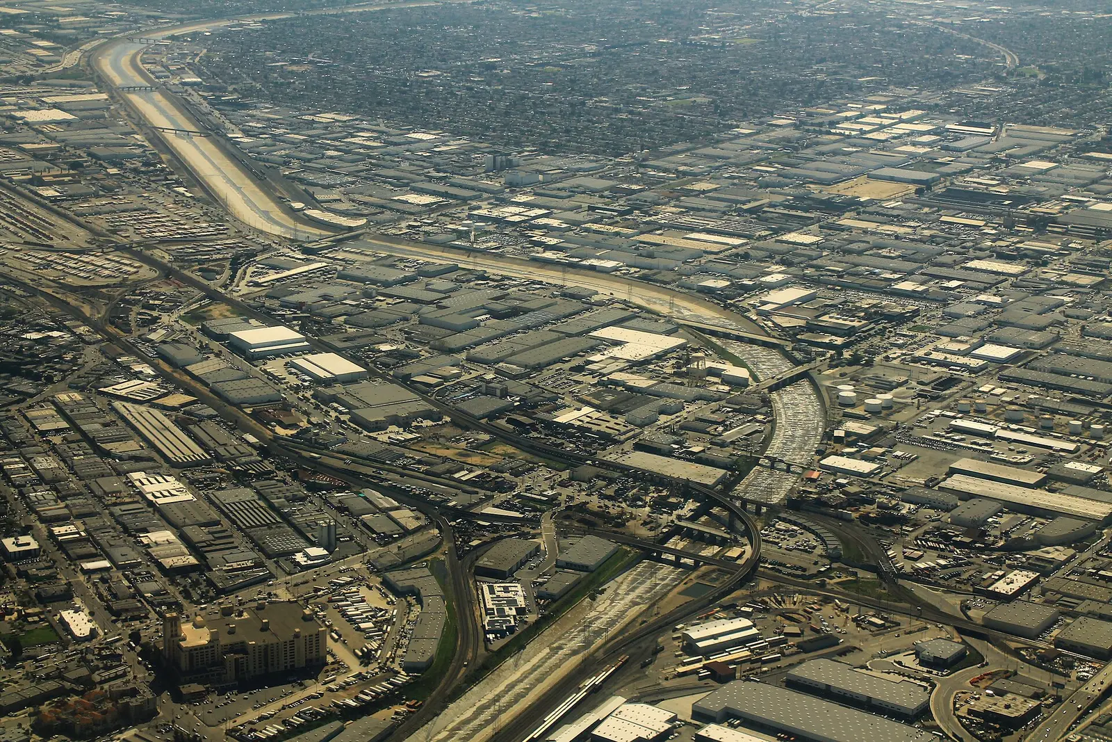 Vernon, California — Industrial warehouse district in Vernon